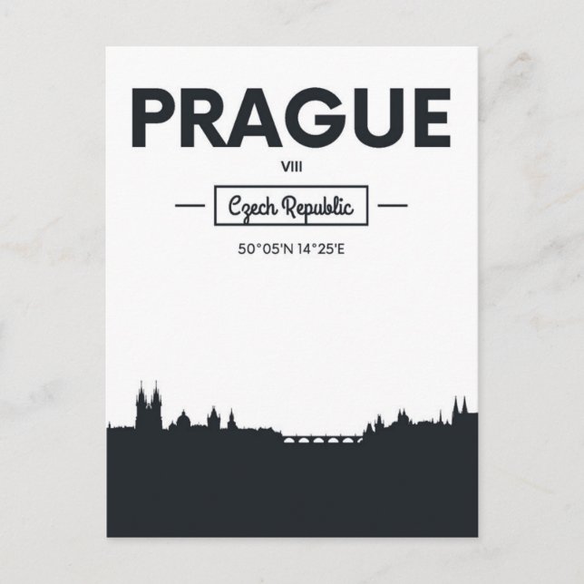 Prague, Czech Republic Postcard (Front)
