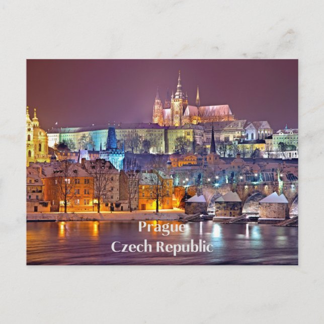 Prague, Czech Republic Postcard (Front)