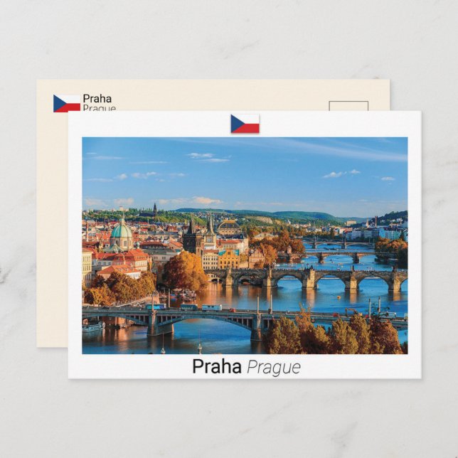 Prague - Czech Republic Postcard (Front/Back)