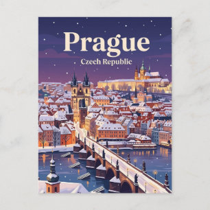 Prague, Czech Republic Postcard