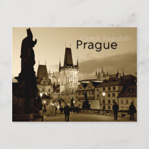 Prague, Czech Republic Postcard