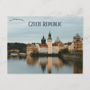 Prague Czech Republic Postcard