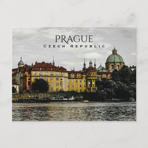 Prague Czech Republic Postcard