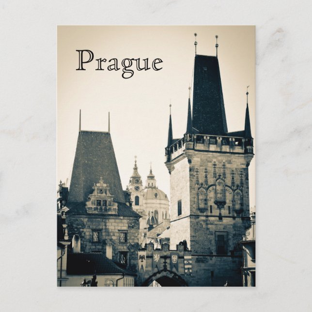 Prague, Czech Republic Postcard (Front)