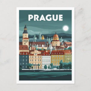 Prague, Czech Republic Postcard