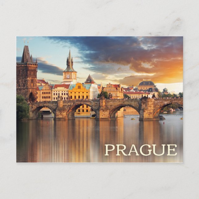 Prague, Czech Republic Postcard (Front)