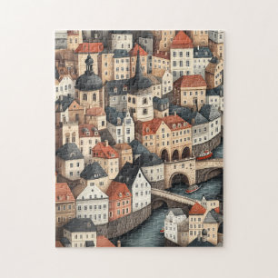 Prague Czech Republic Travel Jigsaw Puzzle
