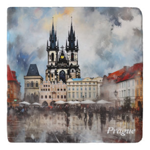 Prague, Czech Republic Trivet