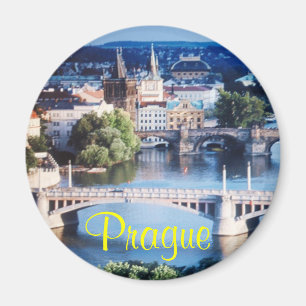 Prague fridge magnet