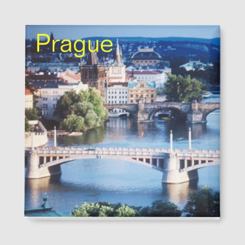 Prague fridge magnet