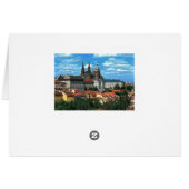 Prague In Blue Cards (Back Horizontal)