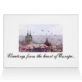 Prague In Blue Cards (Inside Horizontal (Top))