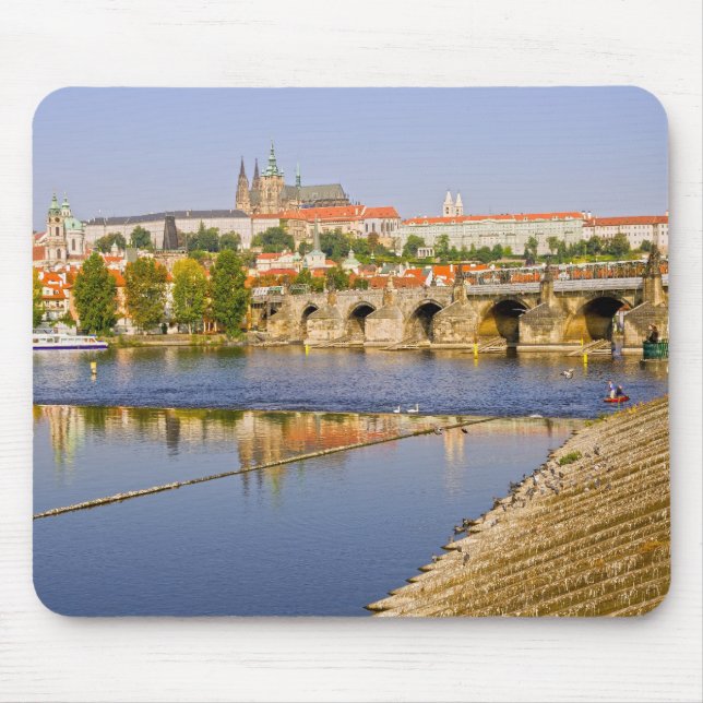 Prague in Czech Republic Mouse Pad (Front)