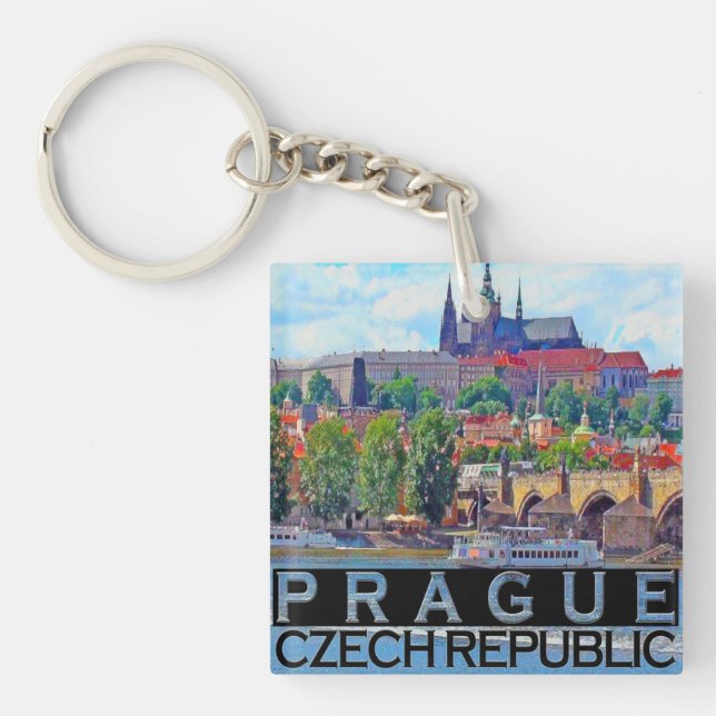 Prague Keychain (Front)