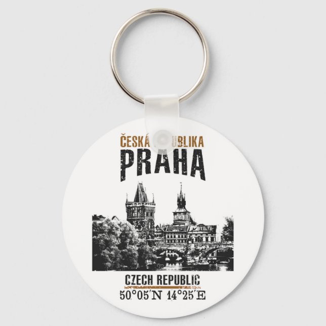 Prague Keychain (Front)