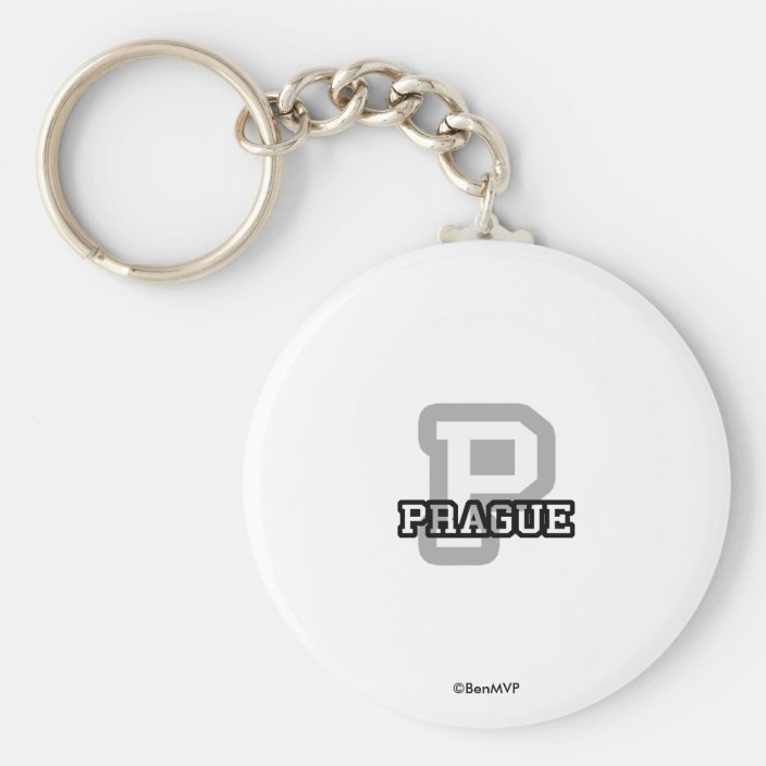 Prague Keychain