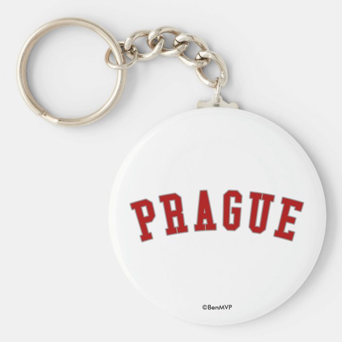 Prague Keychain