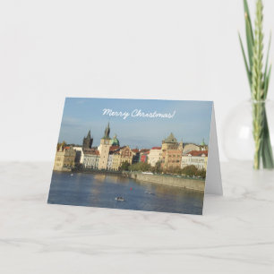 Prague Merry Christmas Card