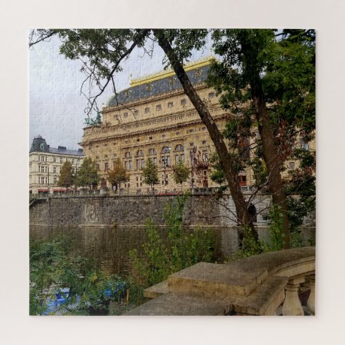 Prague National Theater 676 pieces Jigsaw Puzzle