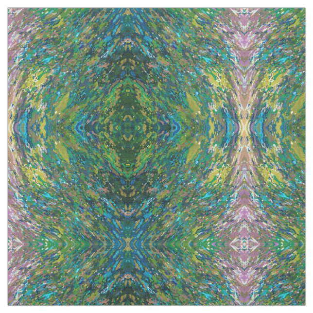 'Prague' Nouveau Boho Multi Color Fabric by Juul (Swatch)