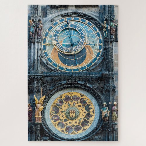 Prague old Astronomical Clock _ Czech Republic Jigsaw Puzzle
