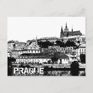 Prague, Old Town, Hradcany Castle / Czech Republic Postcard