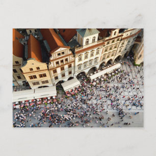 Prague Old Town Square Postcard