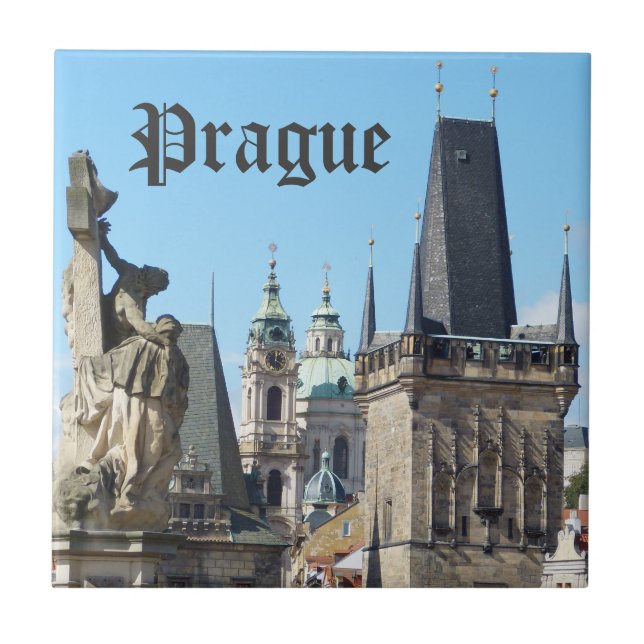 Prague, Old Town Square, Rooftops Tile (Front)