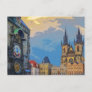 Prague Own Town Astronomical Clock Architecture Co Postcard