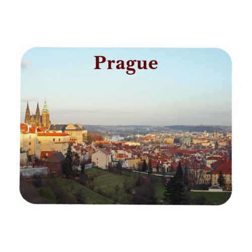 Prague panorama magnet