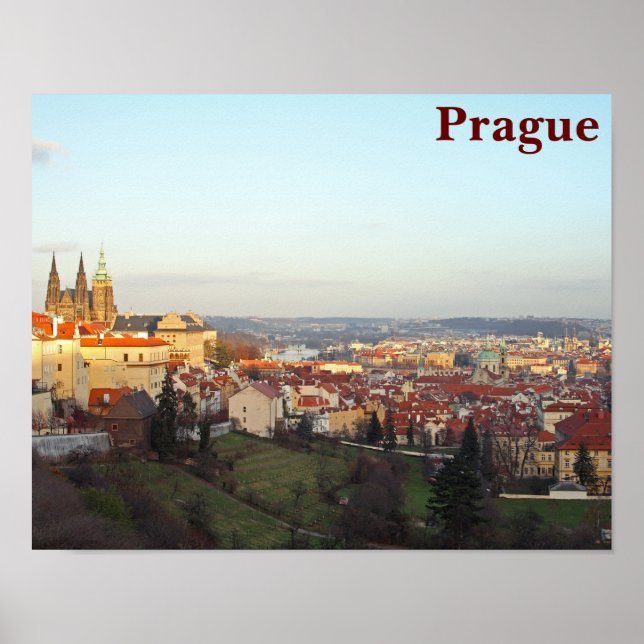 Prague panorama poster (Front)