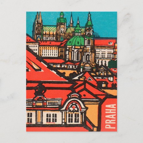 Prague Postcard