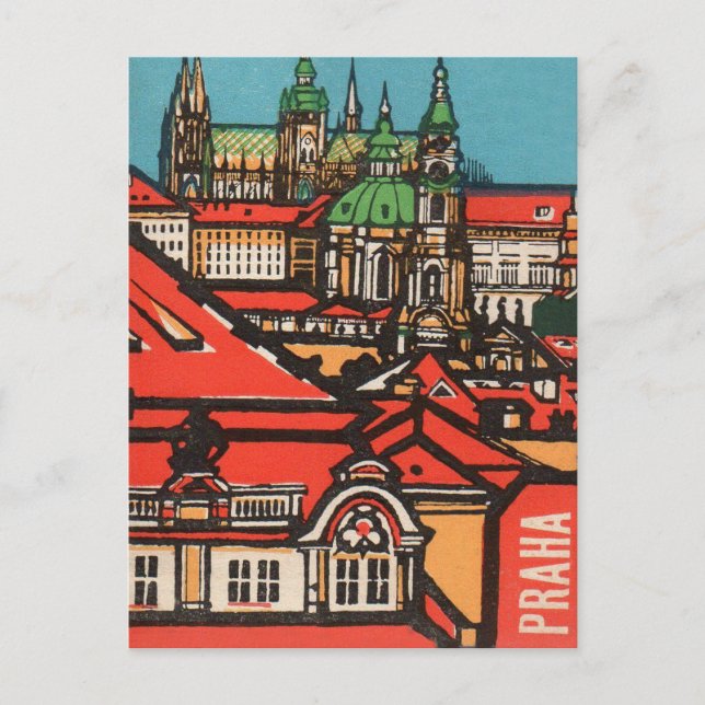 Prague Postcard (Front)