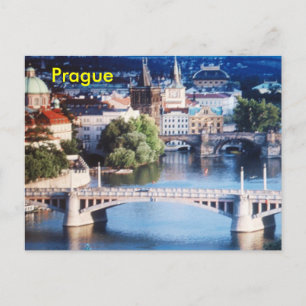 Prague postcard