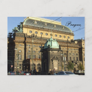 Prague Postcard The National Theater