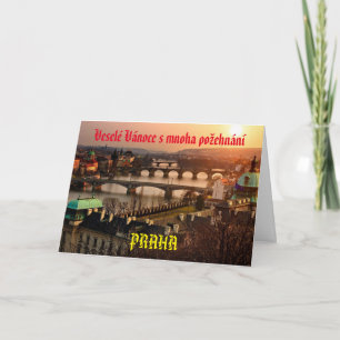 Prague (Praha) Christmas Card