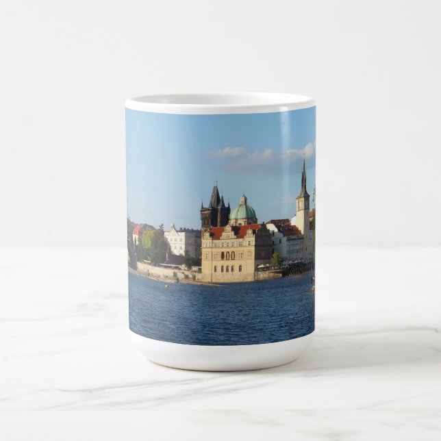 Prague / Praha custom mug – choose style, color (Center)