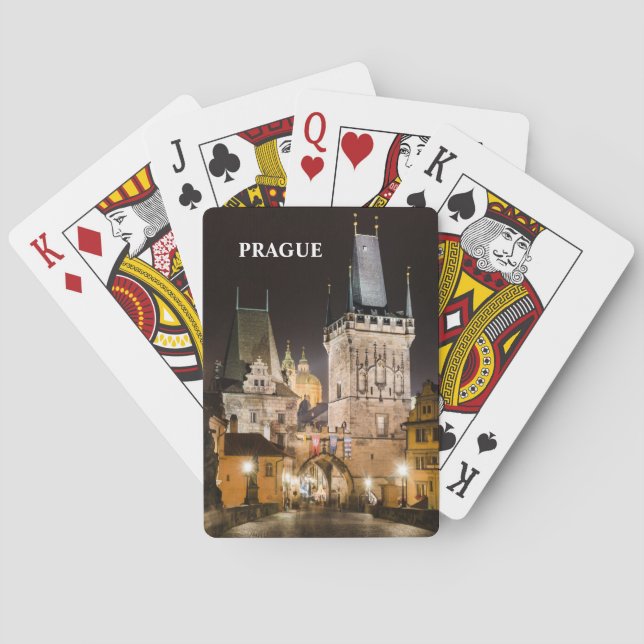 Prague Premium  Poker Cards (Back)
