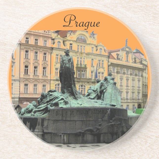 Prague Sandstone Coaster (Front)