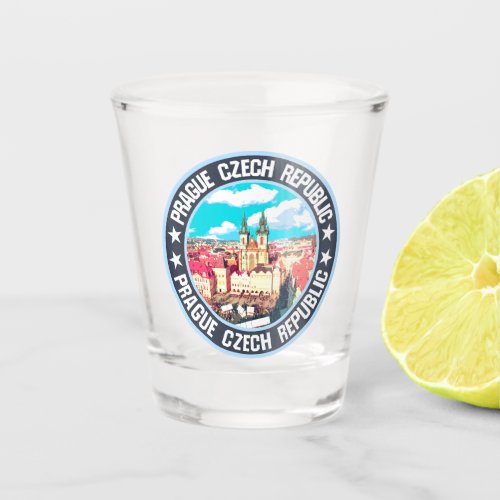 Prague                                             shot glass