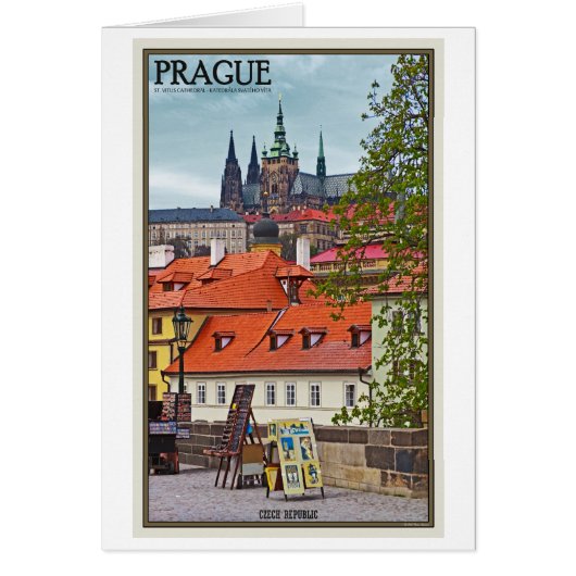 Prague - St Vitus Cathedral Cards (Front)