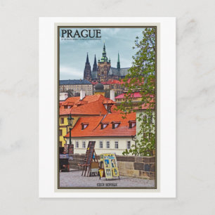 Prague - St Vitus Cathedral Postcard