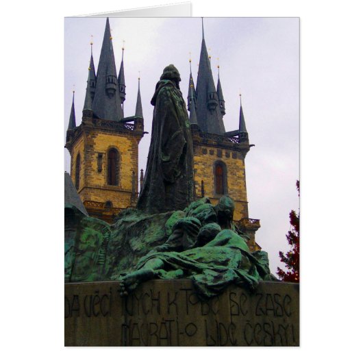 prague statue cards (Front)