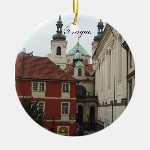 Prague Travel Ornament