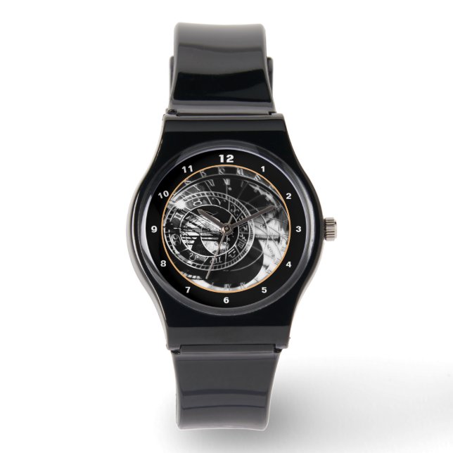 Prague watch, Astronomical Clock - Orloj /sports Watch (Front)