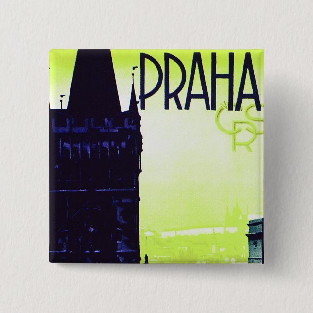 Praha Button (Front)