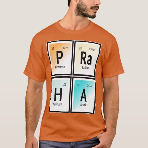 Praha City of Elements T_Shirt