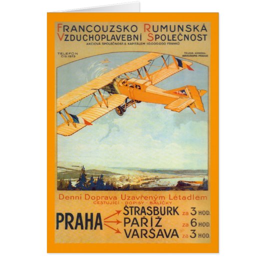 Praha ~ Franco Roumanie (Front)