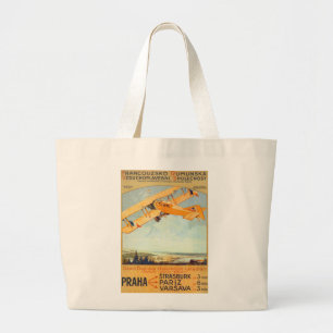 Praha ~ Franco Roumanie Large Tote Bag