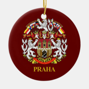 Praha (Prague) Ceramic Ornament